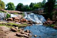 Reedy River Falls, Falls Park Waterfall